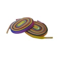 thumbnail image 2 of Bread Elastic Shoelaces – Tie once, Slip on – Stretch Shoelaces that Look Real for Sneakers, Boots & Everyday Wear, Sparkly Prime Rainbow, 45", 2 of 4