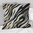 thumbnail image 4 of Designart "Elegant Zebra Stripes" Abstract Printed Throw Pillow, 4 of 5