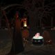 thumbnail image 4 of Decoración de Halloween, Palmera de Bruja, Decoración para Fiesta de Jardín con Frascos de Bruja y Decoración de Luz, 4 of 6