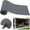 Gray, variant on Duslogis Rabbit Scratch Mat 6.56 ft Self Adhesive Bunny Scratching Pad Cuttable Rabbit Cage Liner for Claws and Teeth Care Cat Guinea Pig Small Animal Chewing Sleeping Nesting Rug (Gray)