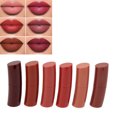 thumbnail image 3 of Makeup Lipstick, Waterproof Long Lasting 6 Colors Matte Lipstick Curved  For Work For Girls, 3 of 8