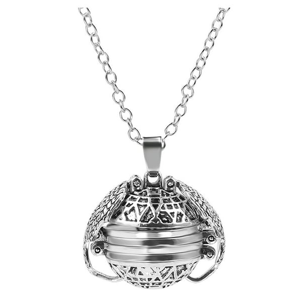 Collar para mujer, joyería para mujer, collar retráctil con forma de ala y foto, collar con proyección de regalo.