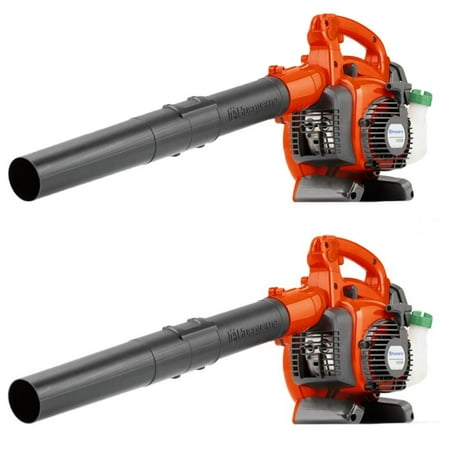 New HUSQVARNA 125B 28CC 170 Mph Gas Leaf/Grass Handheld Blower 2 Cycle (2 Pack)