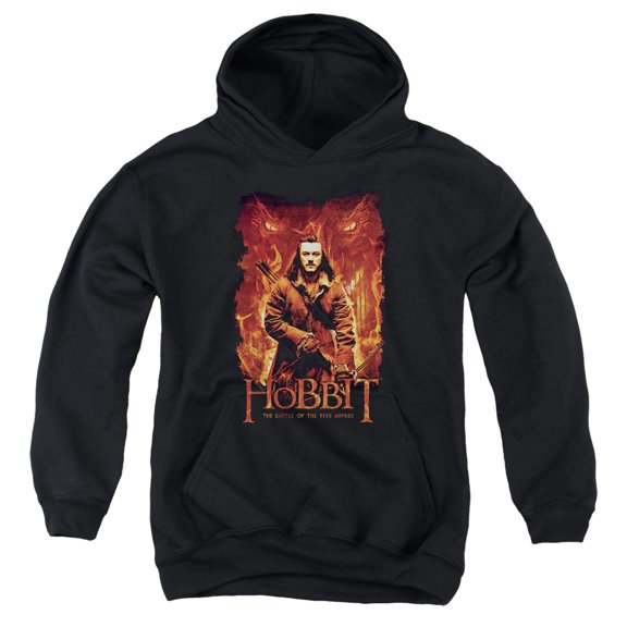 Hobbit - Fates - Youth Hooded Sweatshirt - Large