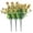 Yellow, variant on Nnndbs 3 Pack Artificial Eucalyptus Flowers, Hot Pink Silk Eucalyptus Stems for Wedding Centerpieces Home Decor Vase Arrangements, Greenery Bulk