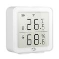 thumbnail image 1 of Sensor de humedad de temperatura Wifi Tuya para el hogar inteligente, control de alerta de aplicación, higrómetro interior, conector de termómetro Feliz Sencillez, 1 of 5