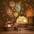 thumbnail image 2 of Lámpara De Proyector Infantil Luz De Noche De Bebé De Rotación De 360 ​​​​Grados Con 6 Temas Minnieouse HA017248-00, 2 of 5