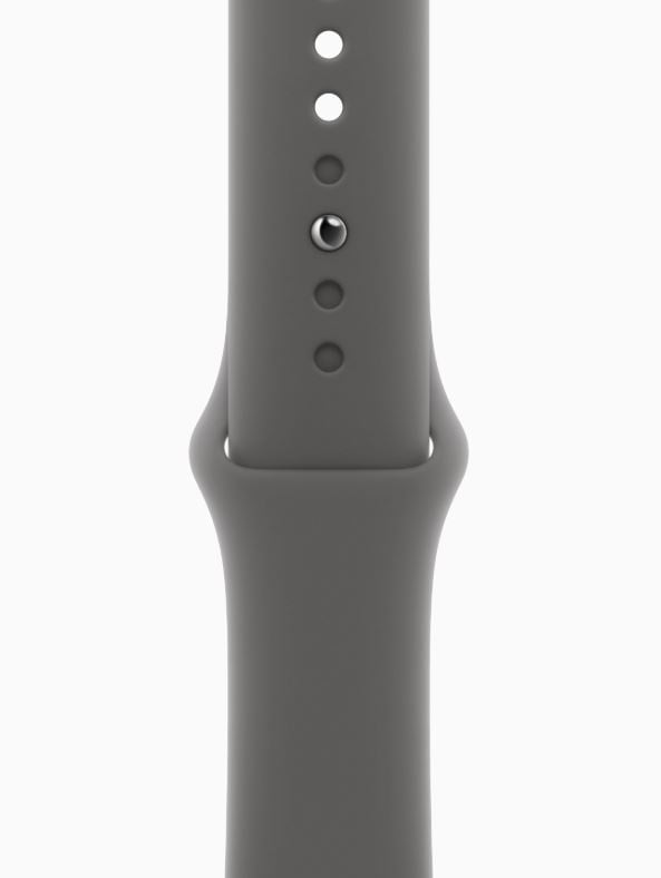 Apple Watch SE 3 - GPS + Cellular - 44MM Midnight Aluminum Case with Stone Gray Sport Band - M/L