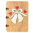 thumbnail image 3 of Wedding Wooden Greeting Card and 4x6 Picture Frame, Wedding Gift, Wedding Keepsake, 5.9"x8.2" Greeting Card, 3 of 7