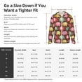 thumbnail image 5 of Lsque Cute Elephants UPF 50+ Lightweight Sun Protection Men's Women's Long Sleeve Shirt, Hoodie Performance -Medium, 5 of 9