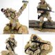 thumbnail image 5 of Figuras militares de soldados de acción simuladas de plástico: juguetes delicados, 5 of 5