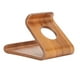 thumbnail image 4 of Support de téléphone portable en bois (brun noisette) pour tablette, ordinateur de chevet, iPad, 4 of 4