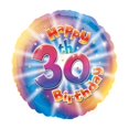 thumbnail image 1 of Spot on Gifts Happy 30th Birthday Foil Balloon, 1 of 1