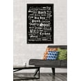 thumbnail image 2 of Music - Text Wall Poster, 22.375" x 34", Framed, 2 of 6