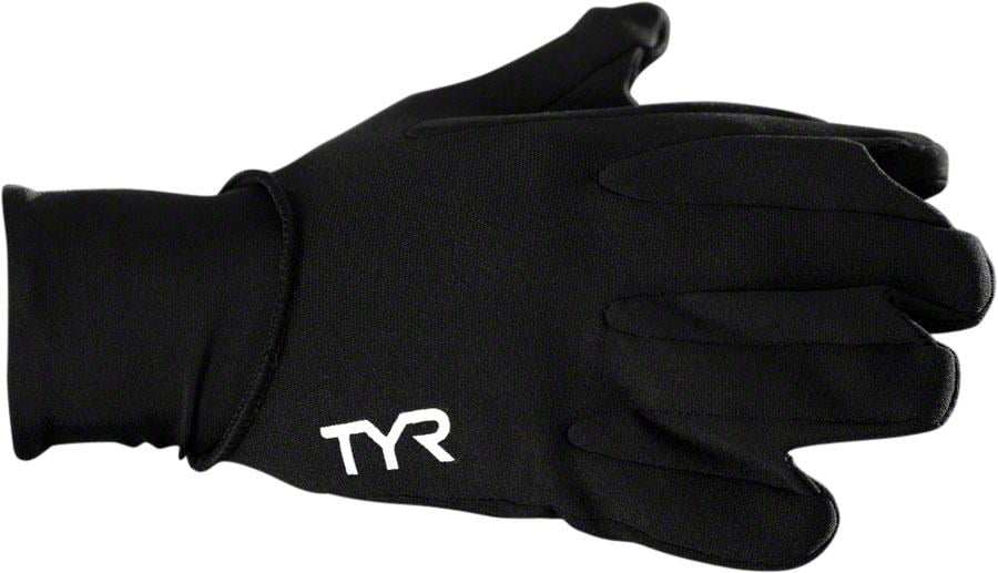TYR Neoprene Swim Glove: Black, SM