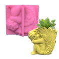thumbnail image 4 of de jrón de silicona, de portalápices de resina , de jrón de hormigón, decoración del Soledad Molde de silicona, 4 of 8