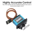 thumbnail image 6 of 1Pcs 9g 180° Metal Gear Digital Servo HIGH TORQUE &SPEED Waterproof for RC Car, 6 of 8