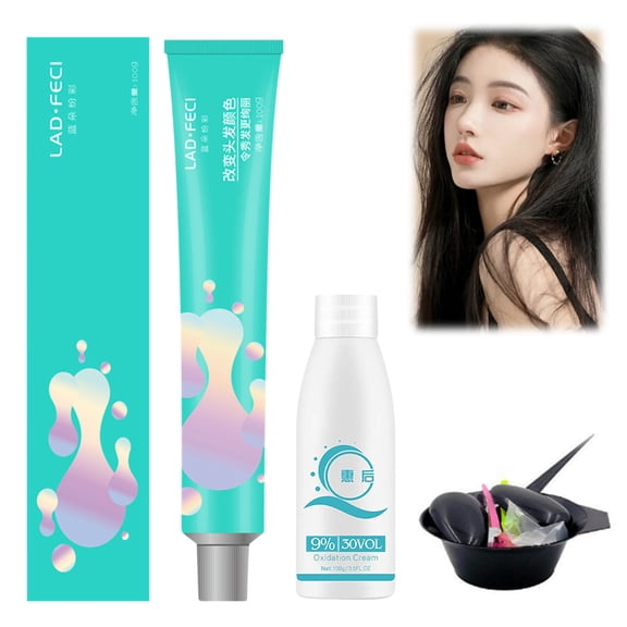 Bilqis Plant-Based Nourishing Hair Color - Comes With Full Kit 2023 Popular Hair Color - Plant Nourishing Hair Dyes Hair Dyeing Cream Plant 100ml