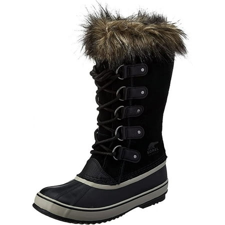 Sorel Womens Joan of Arctic Boots - Black/Quarry - 11