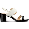 thumbnail image 6 of Unique Bargains Women's Buckle Slingback Chunky High Heels Sandals, 6 of 6