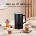 thumbnail image 2 of Mousseur à Lait Électrique 4-en-1 400W 590ml Chaud et Froid Prise US B, 2 of 7