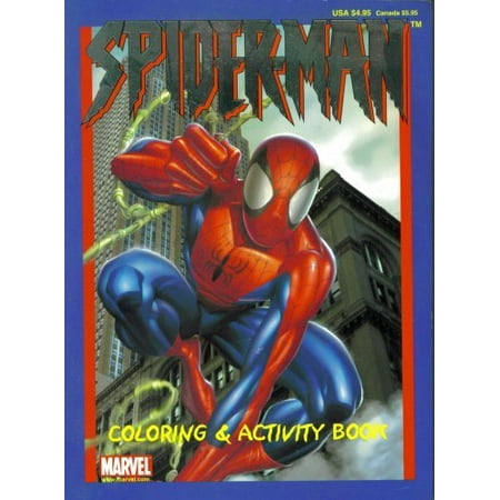 Spider-Man Coloring & Activity Book | Walmart Canada