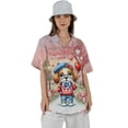 thumbnail image 4 of Happy Valentine’s Day Adorable Beagle Puppy Holding Heart Balloon Hawaiian Shirt Breathable Summer Unisex Merch Beagles Dog Lover Gifts Idea - 00030, 4 of 6