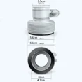 thumbnail image 5 of 2X 1.25" To 1.5" Type B Hose Adapter For Bestway Coleman Intex Replaces Kit, 5 of 6