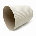 thumbnail image 6 of Ribbed Plastic Wastebasket 1.64G Indoor Garbage Bin Compact Touchless Design New, 6 of 6
