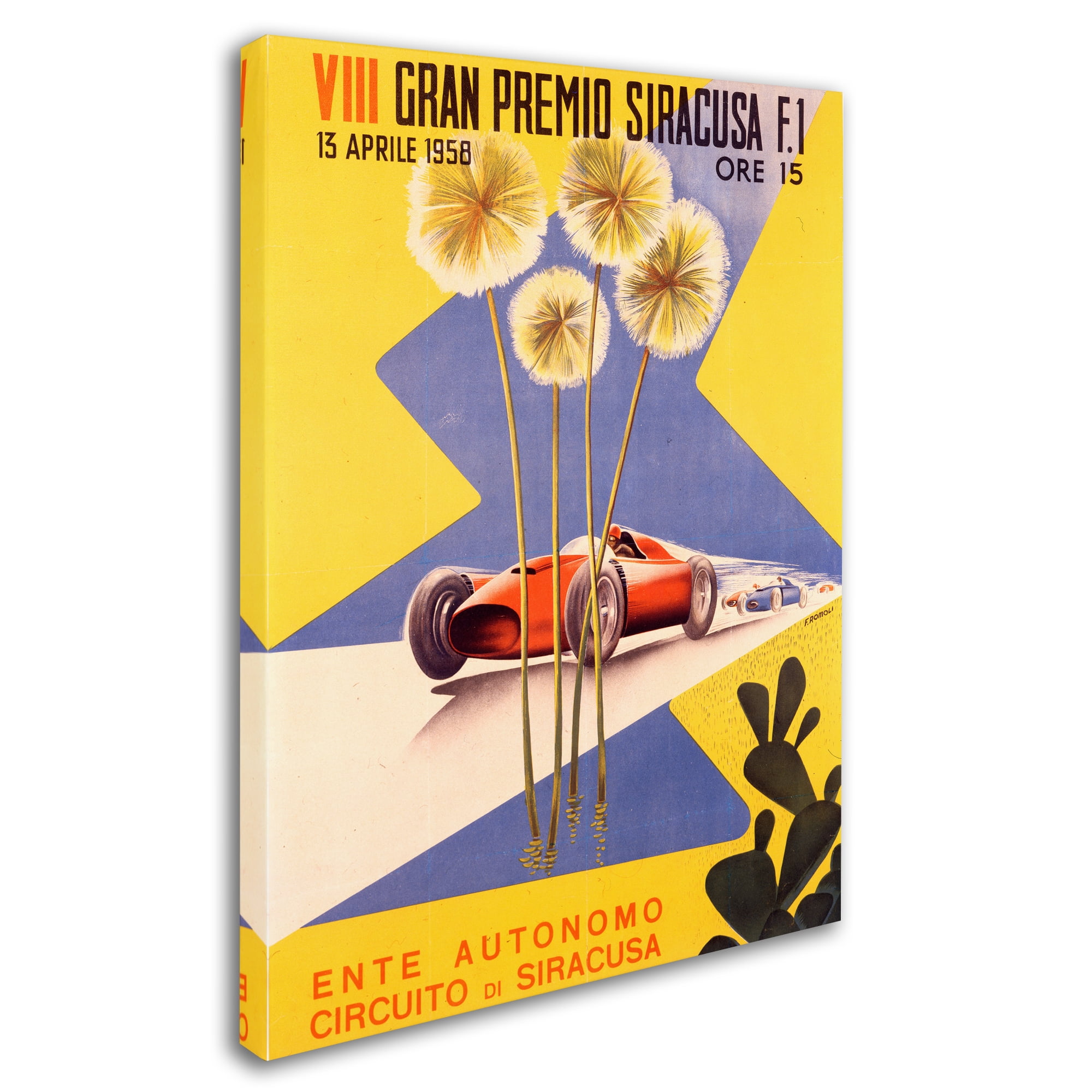 Trademark Fine Art 'Racing 23' Canvas Art by Lantern Press
