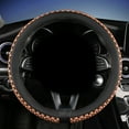 thumbnail image 1 of Ice silk breathable non-slip steering wheel cover, 1 of 7