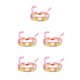 thumbnail image 1 of Qarigey 1 juego de trenzada, joyería estética ajustable, cómodas pulseras bohemias hechas a mano para mujeres, adolescentes y niñas Vistoso 5piezas Qarigey CBP251230, 1 of 6