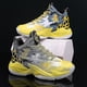 thumbnail image 2 of Zapatillas de baloncesto para niños Zapatillas deportivas antideslizantes transpirables Fr565 AYellow36, 2 of 5