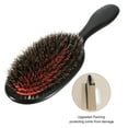 thumbnail image 4 of Herramienta de cuidado del cabello cerdas de jabalí y nylon cepillo de pelo oval antiestát Abanopi Peine, 4 of 5