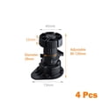 thumbnail image 4 of High Quality Kitchen Cupboard Foot Vanities 4 Pcs/set Black For Uplift Cabinets, 4 of 4