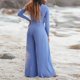 thumbnail image 4 of Puntoco Conjuntos de 2 piezas de talla grande informales de invierno para mujer, tops y pantalones largos de manga larga con cuello redondo y pantalones largos Puntoco Puntoco-5424, 4 of 9