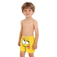 thumbnail image 4 of Pantalones cortos de bolsillo para niños con cordón elástico estampado casual traje de baño pantalones de cinco puntos, 4 of 8