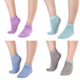 thumbnail image 5 of Women Fitness Cotton Gym Sports Socks Non Slip Massage Yoga Pilates Socks 12 Colors Newest, 5 of 7