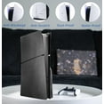 thumbnail image 3 of Slim Disc Edition Cover Plates for PS5 Slim Console, Shell Panels Compatible with PlayStation 5 Slim Accessories Protective Replacement Faceplate (Carbon Fiber Black), 3 of 9
