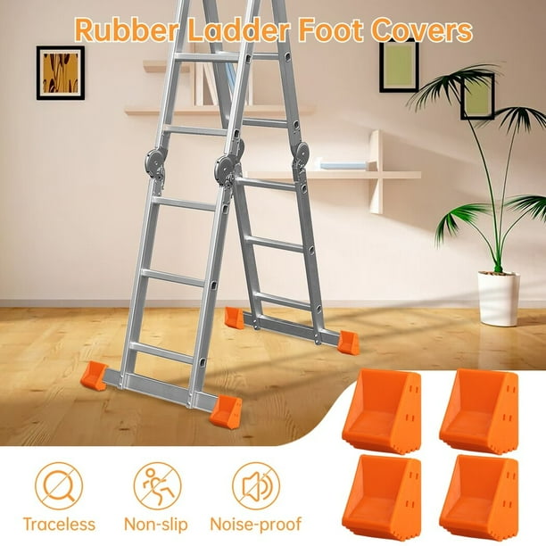 Rubber feet deals for step ladders