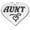 Aunt, variant on Hidden Hollow Beads Women's Keychains - Aunt Key Ring Charm - Bag Charm