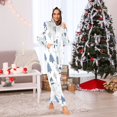 thumbnail image 7 of FORMRS Onesies Pajama for Adults Unisex Hoodie Winter Jumpsuit One Piece Sleepwear, Sizes S-2XL, Cartoon Snowmen, 7 of 7