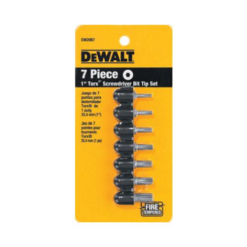 Dewalt Accessories DW2067 DeWalt 7-Piece Torx Bit Tip Set