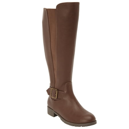 

Comfortview Women s Wide Width The Milan Wide Calf Boot Boot