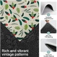 thumbnail image 3 of Green and Red Christmas Holly Pattern Kitchen Rugs Sets Of 3,Kitchen Runner Rugs Non Skid Washable,Decorative Kitchen Floor Mats for Kitchen,Sink,Laundry,17"x30"+ 17"x47" + 17"x59", 3 of 6