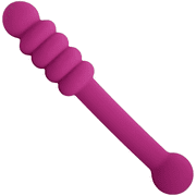 Pink B.O.B. Silicone Dual-Ended Anal Stimulator - Pink