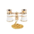 thumbnail image 1 of yingyy Retro Opera Glasses Optical Binoculars Lens Theater Metal Body Handle Telescope Viewing Tool Delicate Camping Girls White Chain, 1 of 6
