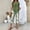 A1_Green, variant on 2 Piece Capri Sets for Women Summer Plus Size Square Neck Short Sleeve Tunic Tops Floral Print Wide Leg Capris Pants Boho Beach Travel Outfits Vacation Summer Going Out Clothes Green L