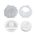 thumbnail image 1 of Creative House Series Pendant Resin Molds Unique Candlestick Inserts Mold Artistic Jewelry Projects Crafting Resin Mould, 1 of 4