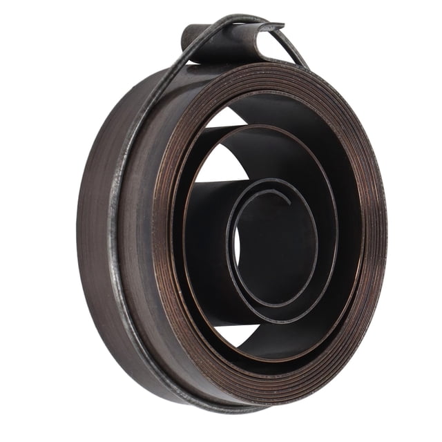 Ressort Premium pour Perceuse en Acier - Bobine de Remplacement Chromée pour Perceuses de Banc, Type Horizontal/Vertical, Idéal pour Mécanisme de Rappel de Douille, Machine Durable et Résistante à la Corrosion